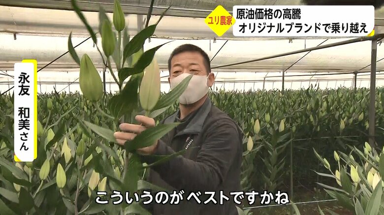 ユリ農家・永友和美さん