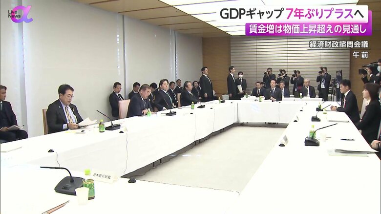 26日午前に開かれた、経済財政諮問会議
