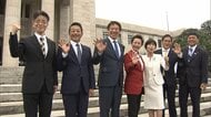 臨時国会開会　初登院議員　「重責感じる」「緊張で胸いっぱい」「日本を元気に」「明るい社会に」　それぞれの抱負語る