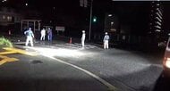 逮捕されたのは近くに住む自称パートの男（21）　広島市安佐北区のひき逃げ　61歳の女性は額を骨折