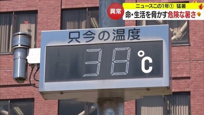 生活を脅かした危険な“猛暑”　熱中症で痛ましい事故も…農作物にも深刻な影響【山形発】