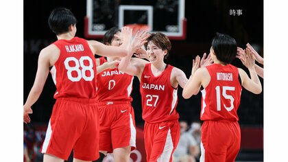 女子バスケ2大会連続で準々決勝へ 大活躍の林咲希「スリーポイントで皆を救えた」