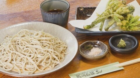 剱岳の水でしか出せない味がある　元山岳ガイドが馬場島荘でふるまう手打ちそばと山菜天ぷら　今年の営業をスタート　富山・上市町