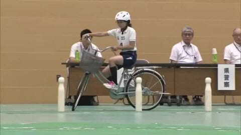 子どもたちが８の字走行やスラローム走行など自転車の運転技術を競う大会開催【香川】