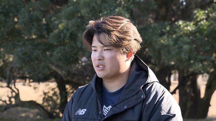 1月 自主トレで2024シーズンの決意を語った