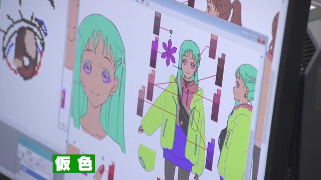仮色で作業し細かな塗り間違いを防ぐ