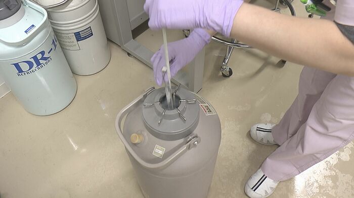 卵子凍結の作業イメージ
