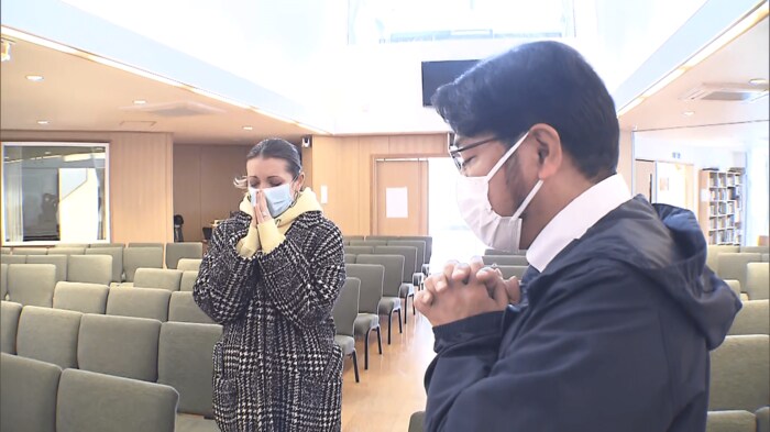 佐藤牧師と4年ぶりに再会 思い出の教会で共に祈る