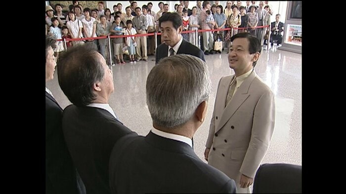 能登空港に到着 2003年8月