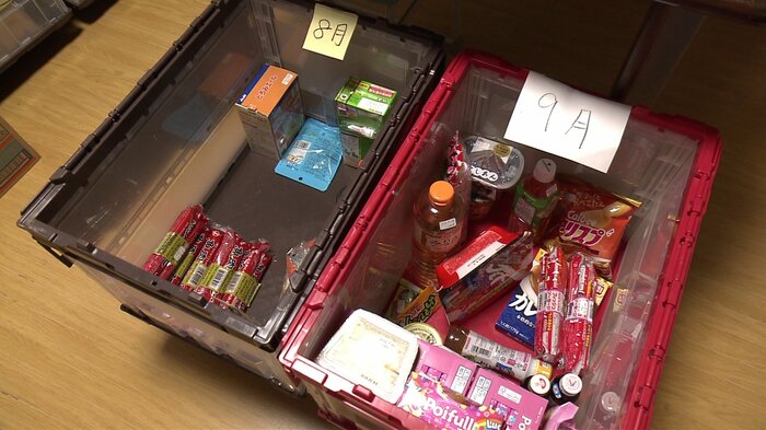 回収ボックスの食品も減少傾向が顕著に