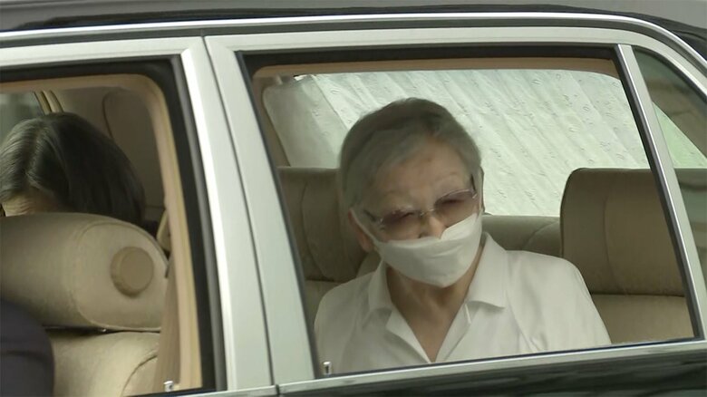 【速報】上皇后美智子さま　ふくらはぎに「末梢型」血栓症　検査のため宮内庁病院へ｜FNNプライムオンライン