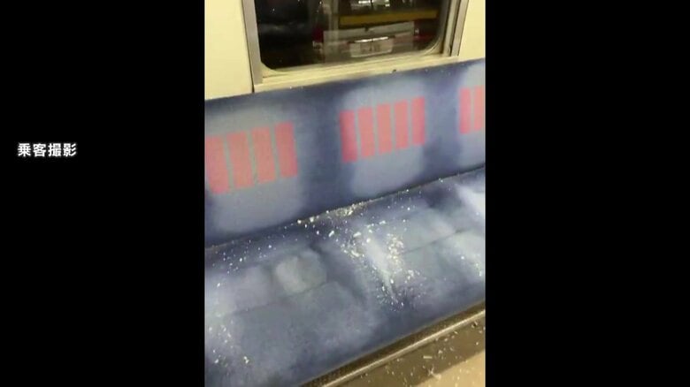 東武東上線で列車の窓ガラス割れる　「シカが接触」通報も「線路の石」が原因か…乗客5人軽傷　埼玉・川越市｜FNNプライムオンライン