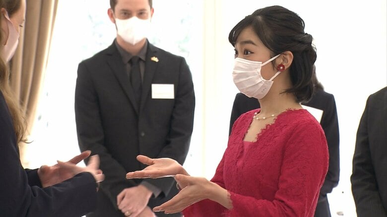 佳子さま　各国の若者たちと交流　“マスク越し”表情豊かに談笑される｜FNNプライムオンライン