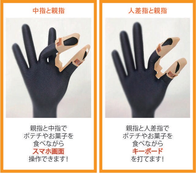 ぺパサックの装着例