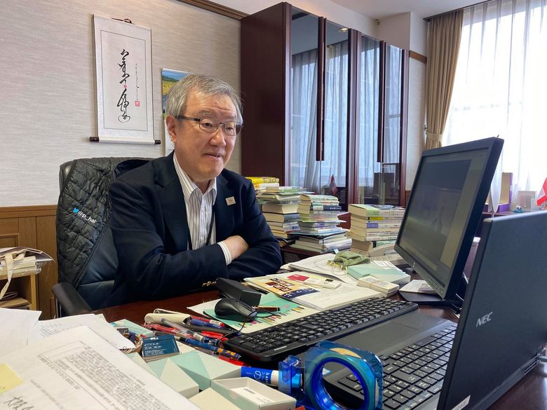 APU出口治明学長