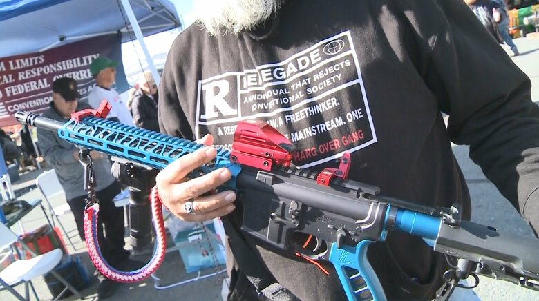 会場のルールで発射できない状態だという