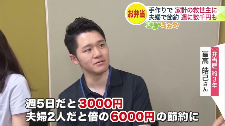 夫婦2人だと倍の6000円の節約に？