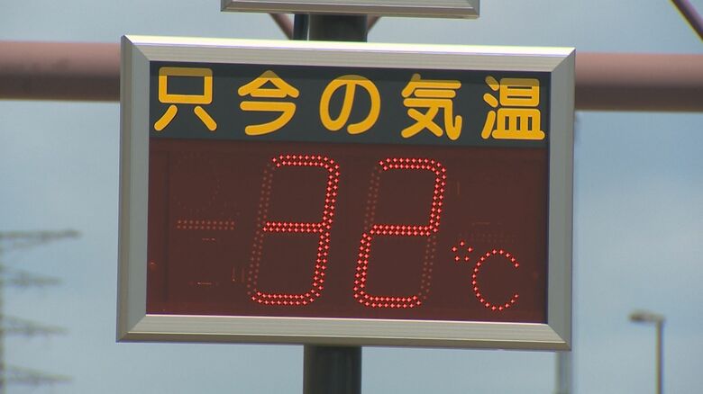 30℃を超える真夏日