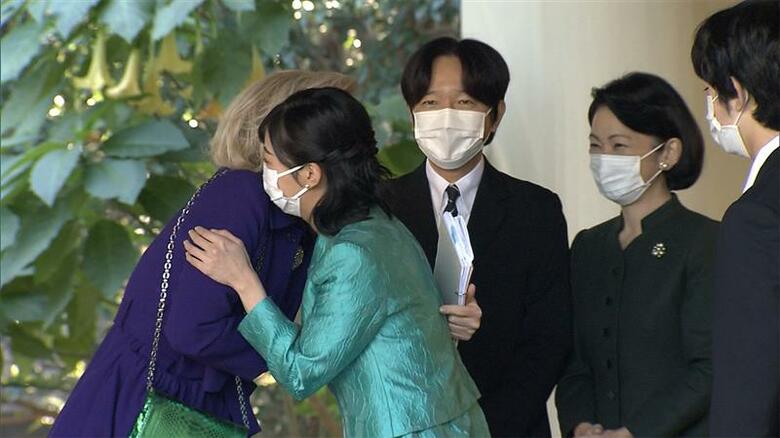 秋篠宮邸にてベルギーのアストリッド王女をおもてなし　2022年12月