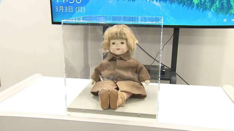 3日に公開された「人形大使」