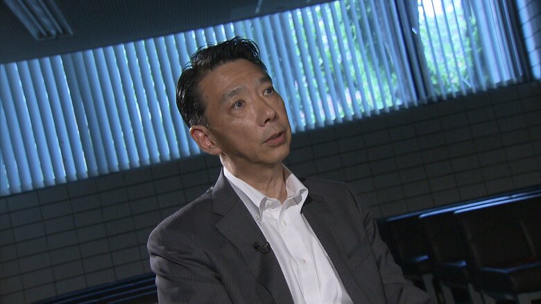 「徹底した摘発をしていきたい」と話す半田課長