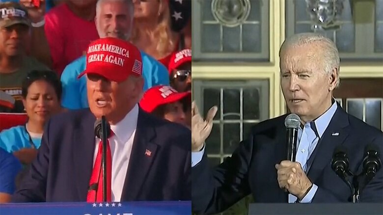 接戦州をめぐり激しい選挙戦が繰り広げられている