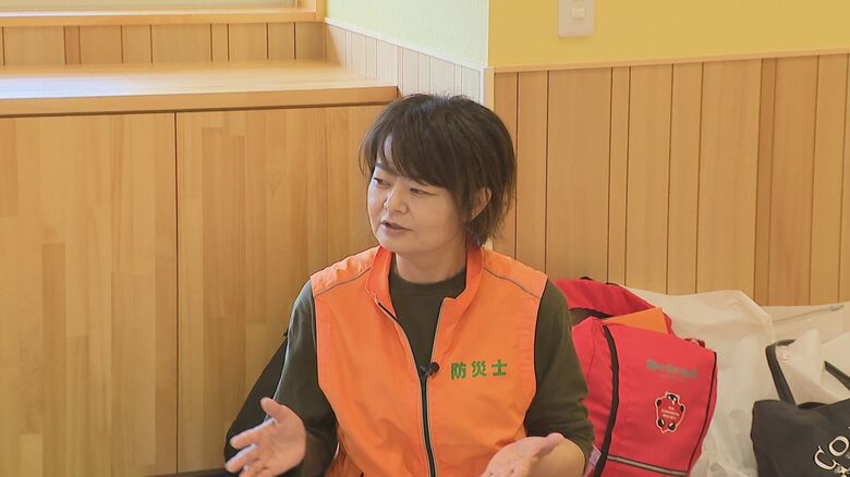 日本防災士会新潟県支部　青柳麻紀さん
