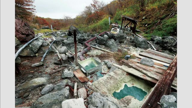 資料：高湯温泉の源泉の一つ