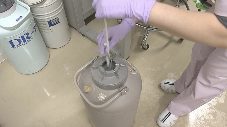 卵子凍結の作業イメージ