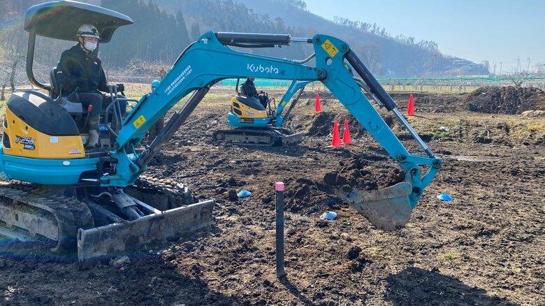 災害現場を想定したトレーニングも行っている