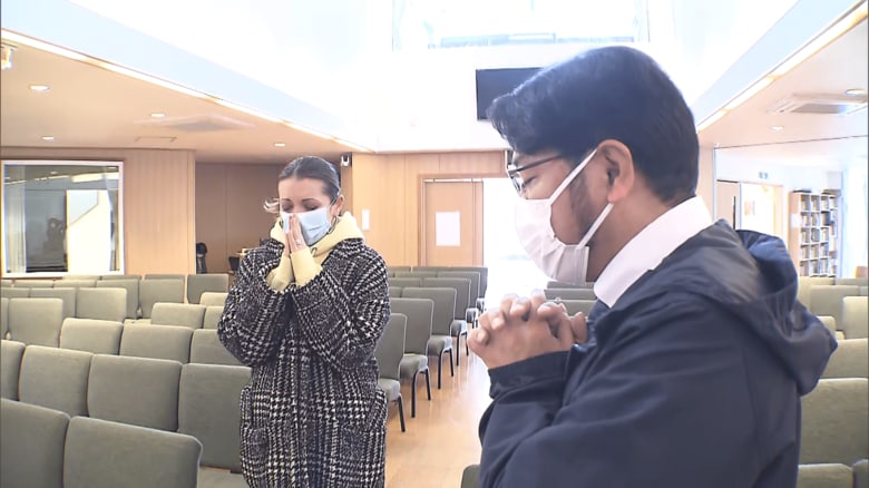 佐藤牧師と4年ぶりに再会　思い出の教会で共に祈る
