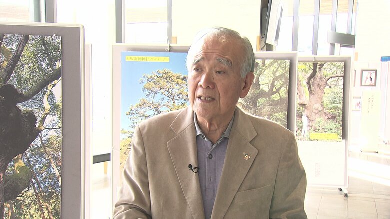 長崎県樹木医会　為永一夫会長（樹木医）