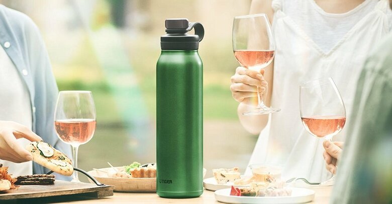 炭酸対応の「真空断熱炭酸ボトル」