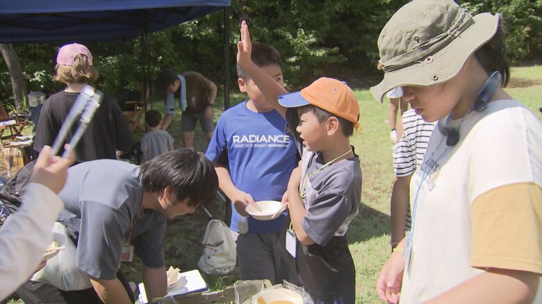 星野さんが企画したデイキャンプ（2024年）