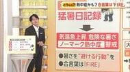 気温急上昇“ノーマーク熱中症”に警戒　医師「暑さに慣れるより避ける行動を」　新登場「熱中症判定アプリ」で危険度チェック