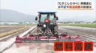 水不足だけじゃない...原油高騰・肥料値上がり 白石町「七夕こしひかり」生産者が語る不安【佐賀県】