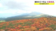 錦秋の三ツ石山 紅葉見頃 秋の絶景を求めて<岩手県>