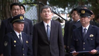 クマ被害受け、楠芳伸警察庁長官が岩手県内視察　「使命感と気概を持って任務に当たってほしい」と訓示