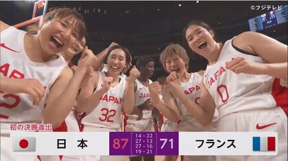 バスケットボール女子 準決勝でフランス下し金メダルに大手 主将・髙田真希「コートで倒れるくらい走り回りたい」