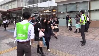 「生活道路」の法定速度引き下げ　ＪＡグループ福島が交通安全キャンペーン　チラシ配り周知