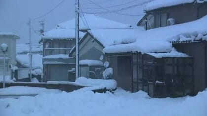 富山県内、30日にかけて大雪のおそれ　急増する積雪に警戒を　交通機関に影響出る可能性