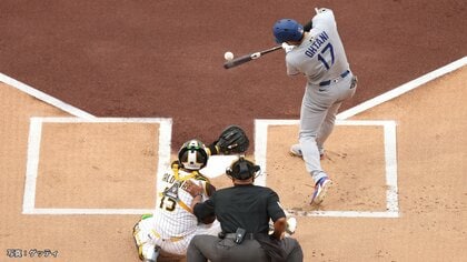 【速報】大谷翔平9回第5打席スリーベースヒットで8試合連続安打！貴重な追加点のホームインで両リーグトップ68得点目