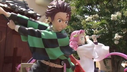 炭治郎が、甘露寺が…「鬼滅の刃」をリアルに体感　「すごい感動、うるっとした」USJで期間限定コラボ