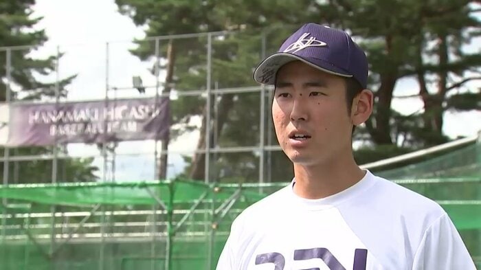 花巻東(3年)中村耕太朗主将