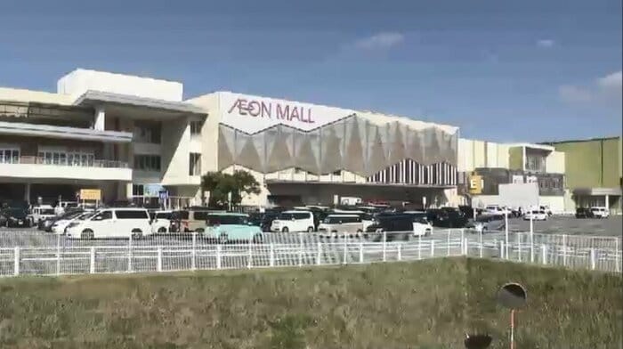 事件があった商業施設（福岡・福津市）