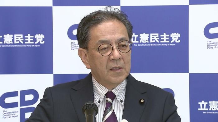 立憲・水岡代表　18日