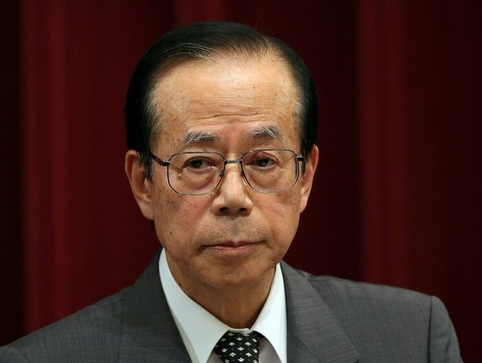 福田康夫元首相(2008年、写真:ゲッティ)