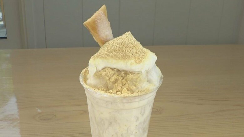 大豆から作ったきな粉でレシピ開発　ティラミスやかき氷も　三重・東員町で進む「マメマチプロジェクト」｜FNNプライムオンライン