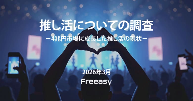 「推し活」市場の実態を1,000人調査-実践率3割、企業コラボによる好感度向上は7割超