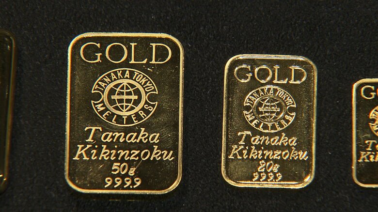 【速報】金価格が史上初めて2万6000円台に…アメリカFRB議長への捜査でドルの信認揺らぐ懸念｜FNNプライムオンライン